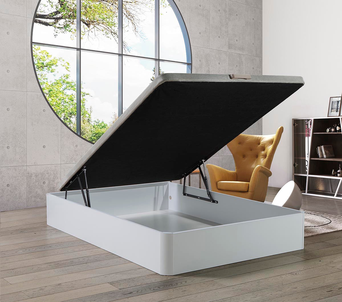 Lit Canape Pliant + Matelas (90, 105, 135, 150cm x 190cm)