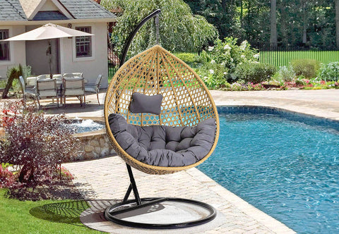 Silla Mecedora LP. Cesta Colgante. Muebles de Jardin y Terraza