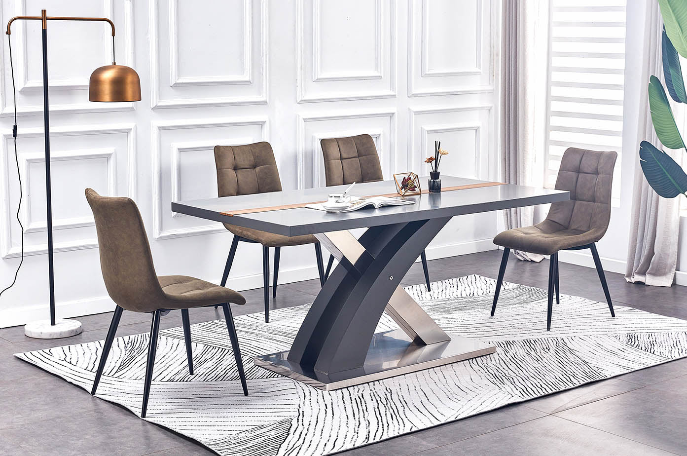 Mesa de Comedor o Cocina Fija Dari 160cm