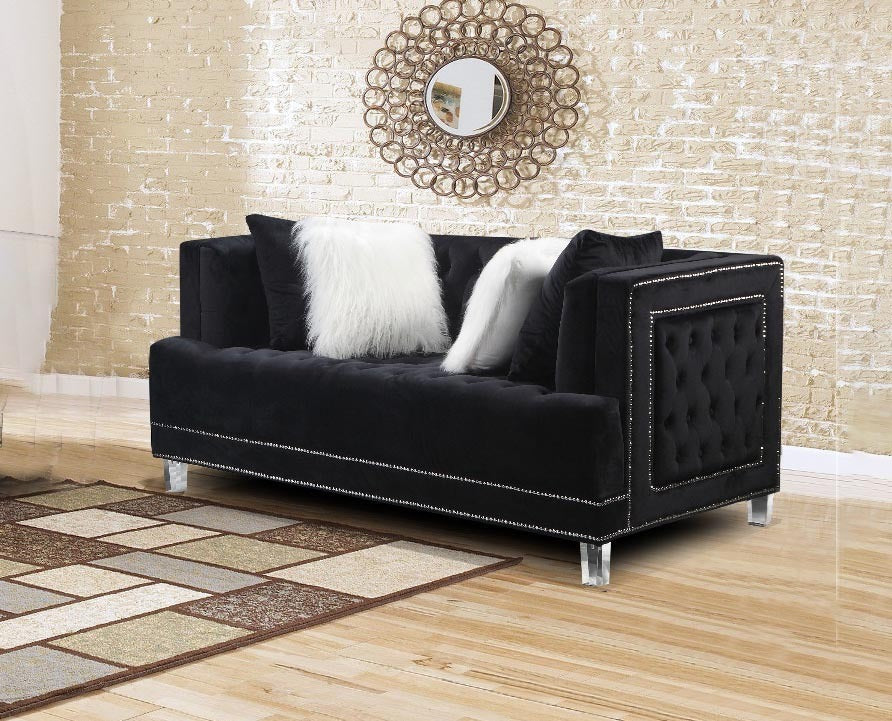 Sofa 2 Plazas Inok 166x88 cm. Estilo Chester