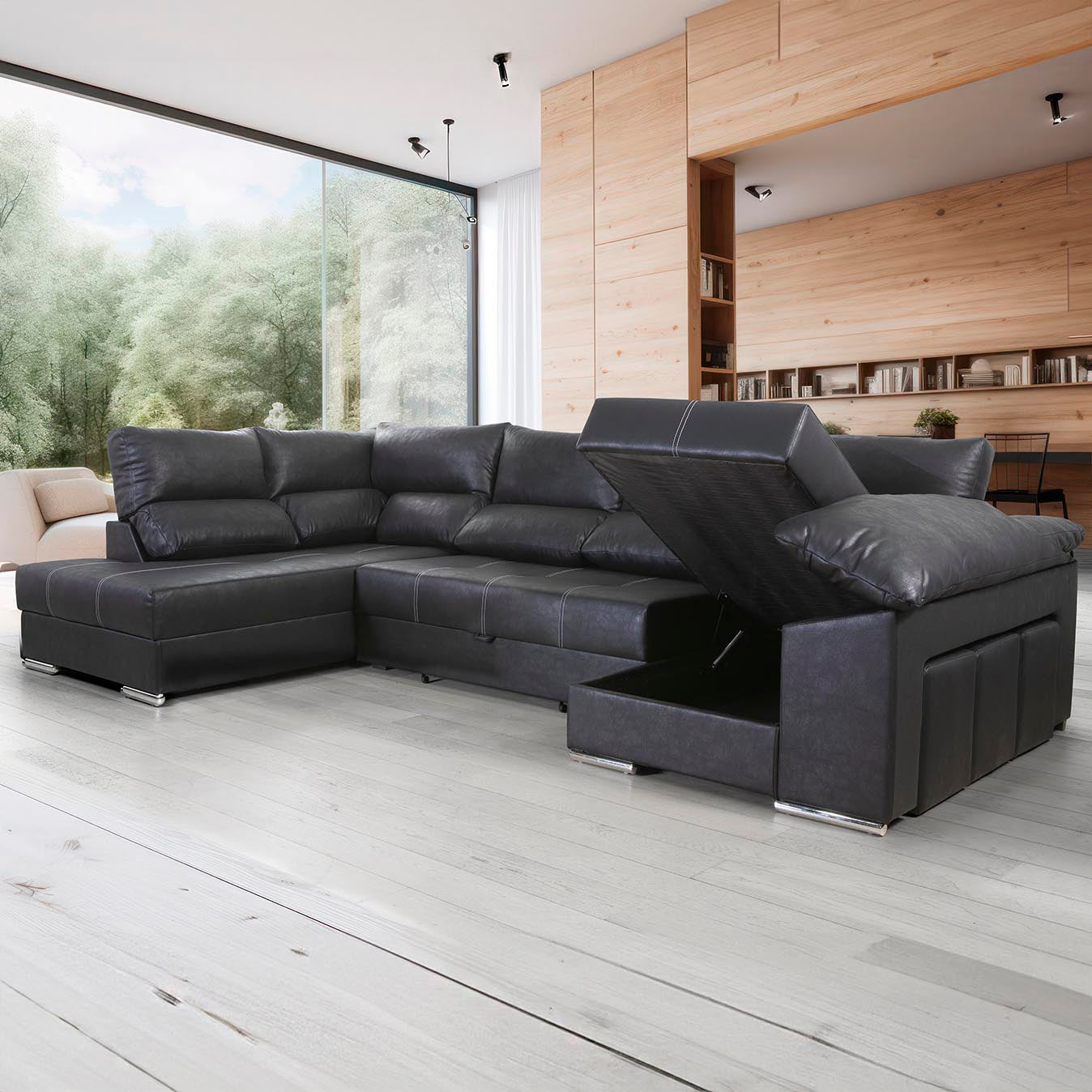 Sofas con arcon