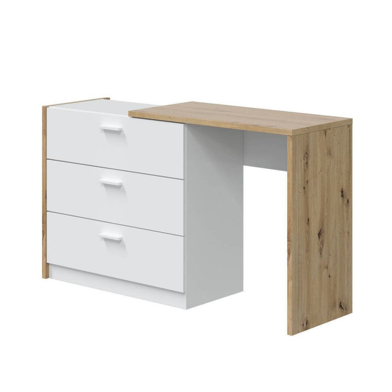 Commode de bureau à 3 tiroirs Kommo