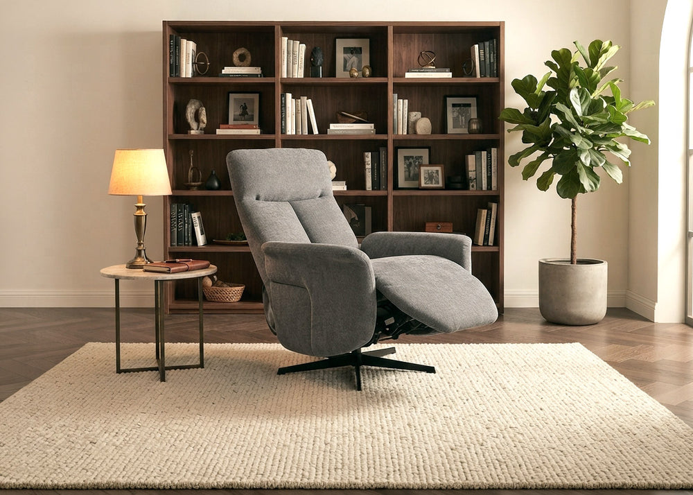 Sillon Reclinable Mary. Butaca Giratoria Relax
