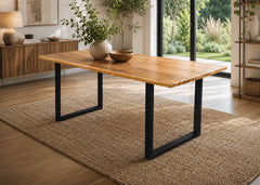 Mesa de Comedor o Cocina Acacia 160cm
