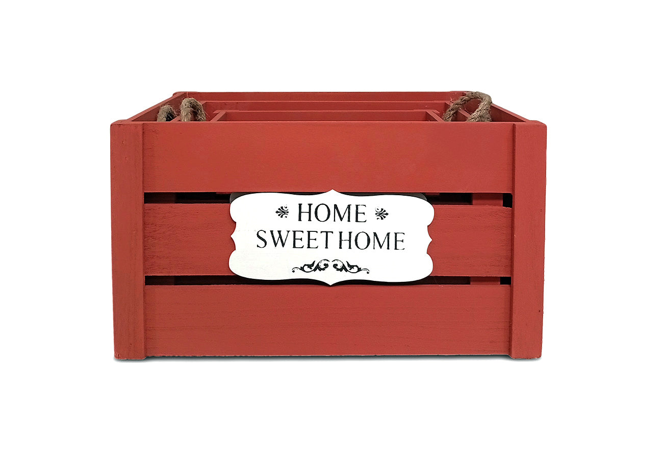 Set de 3 Cestas de Almacenaje con Asas Estilo Mimbre. Almacenaje Decorativo