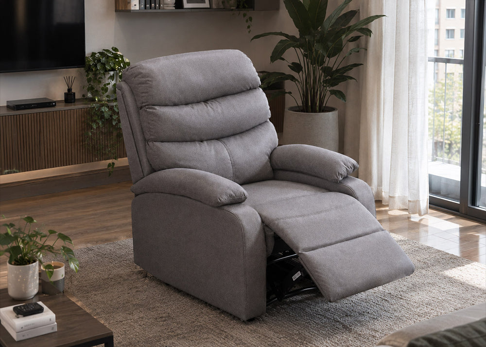 Sillon Reclinable Manual Miami 1 Plaza Marron
