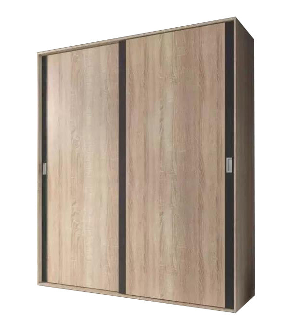 Armoire 2 portes coulissantes Lara