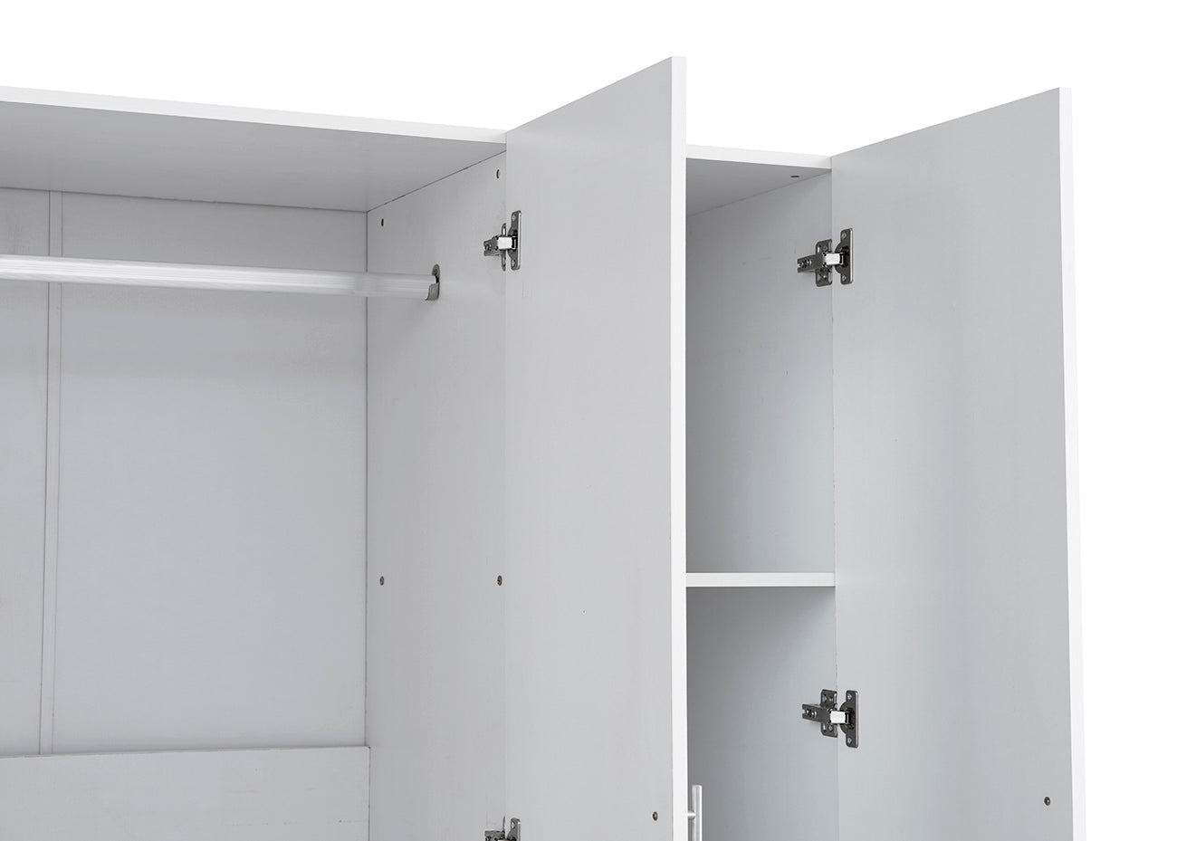 Dormitorio Completo: Armario 3 Puertas + Comoda + 2 Mesitas de Noche + Cabecero