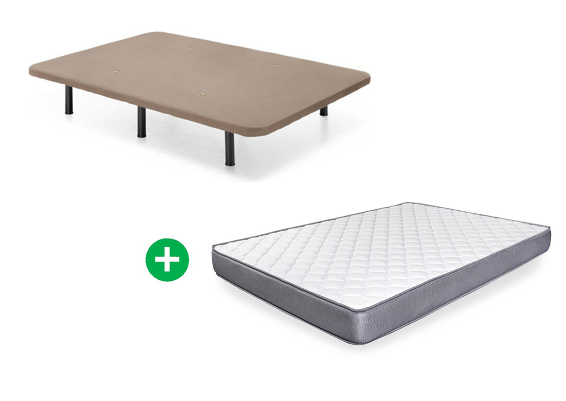 Sommier Rembourré + Matelas Basic (90, 105, 135 et 150cm)