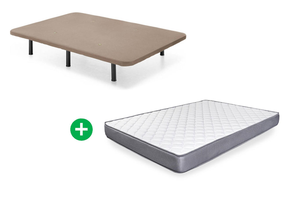 Sommier Base Estofada + Colchão Basic (90, 105, 135 e 150cm)