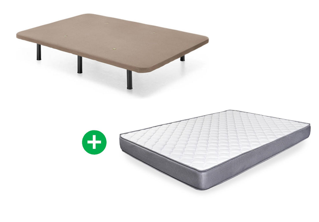 Sommier Rembourré + Matelas Basic (90, 105, 135 et 150cm)