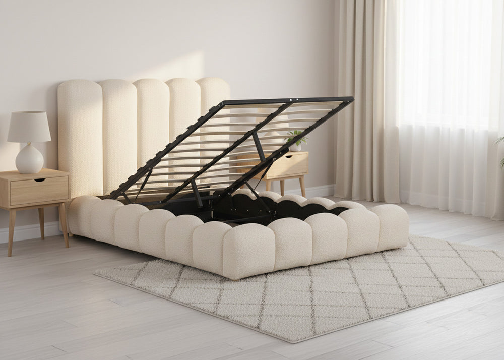 Cama Canape Abatible + Cabecero Teddy 150cm