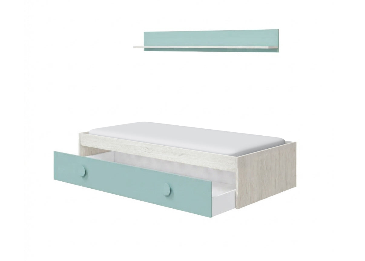 Cama Nido Juvenil Snuba con Estante