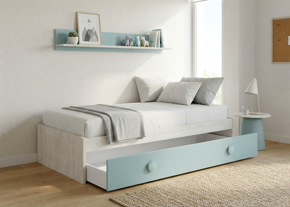 Cama Nido Juvenil Snuba con Estante