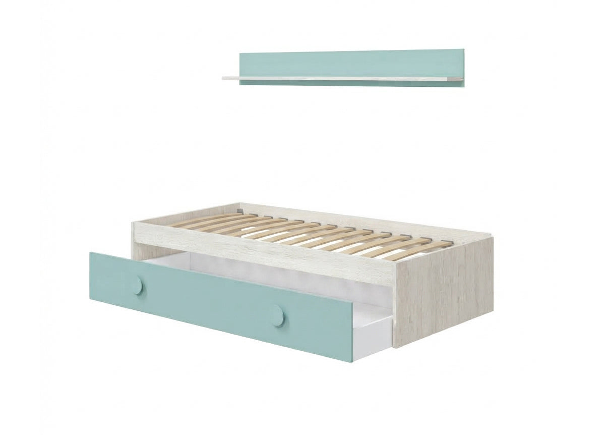 Cama Nido Juvenil Snuba con Estante