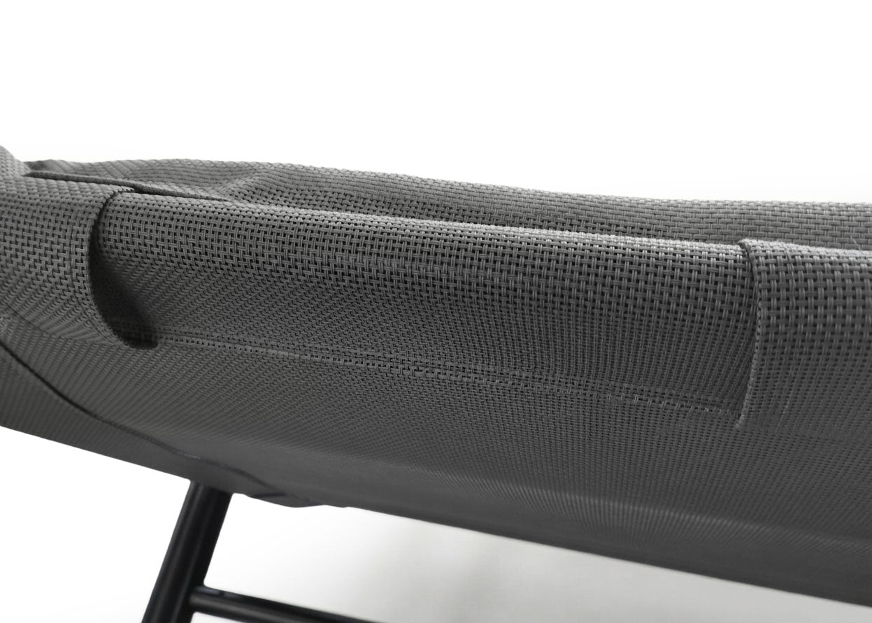 Tumbona Doble con Toldo Bellini. Muebles de Jardin o Terraza