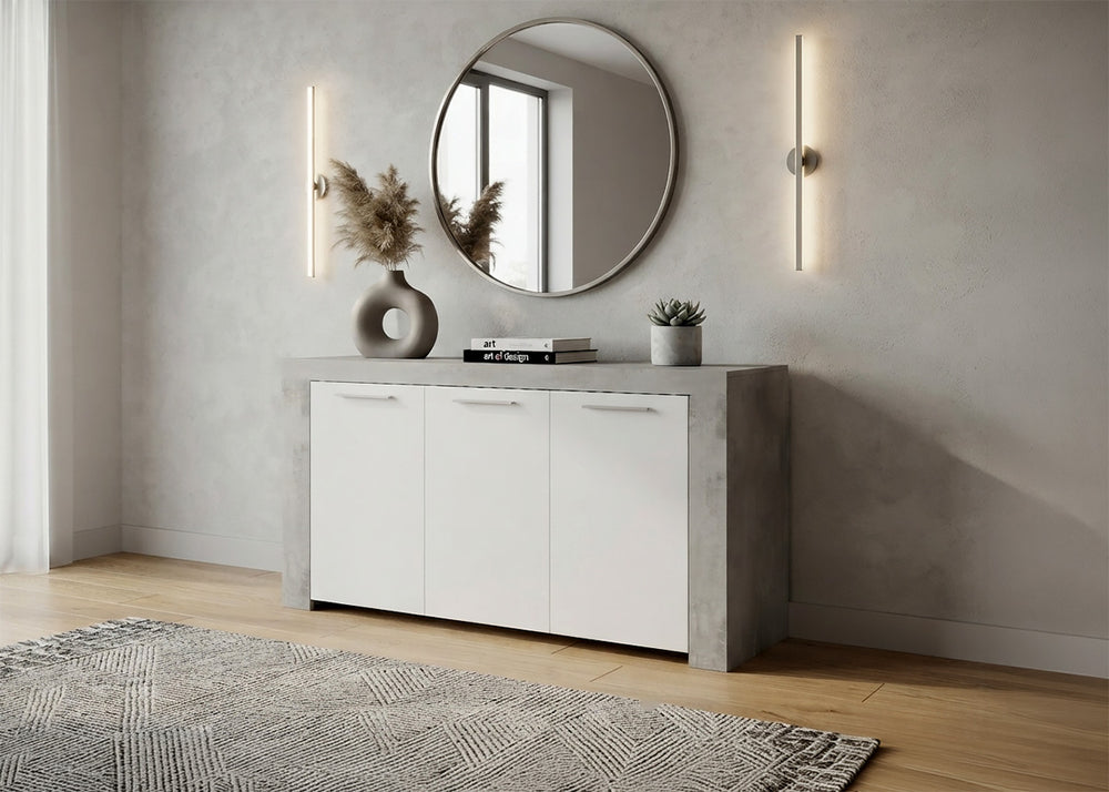 Comoda Aparador Amber 3 Puertas