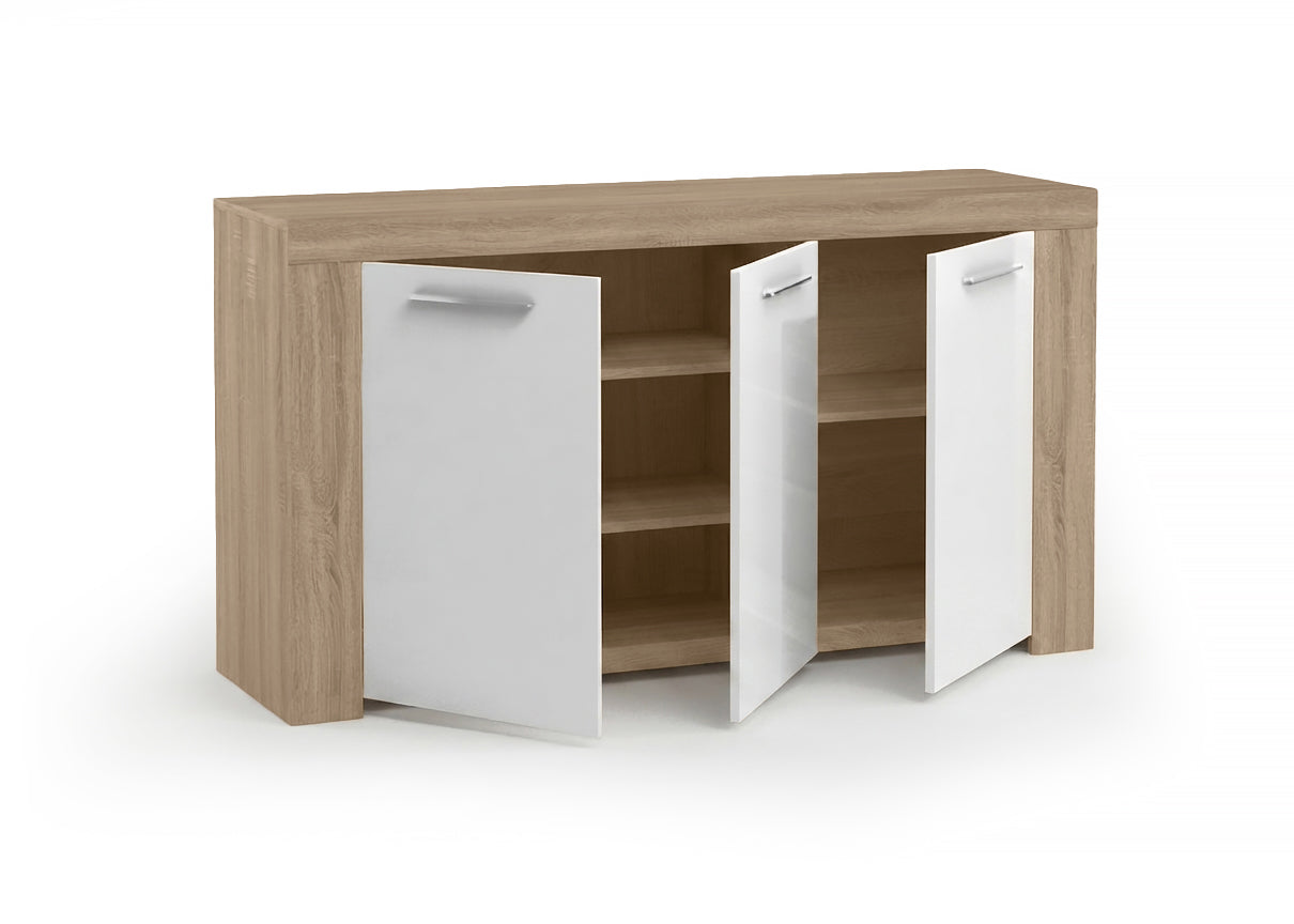 Comoda Aparador 3 Puertas Amber