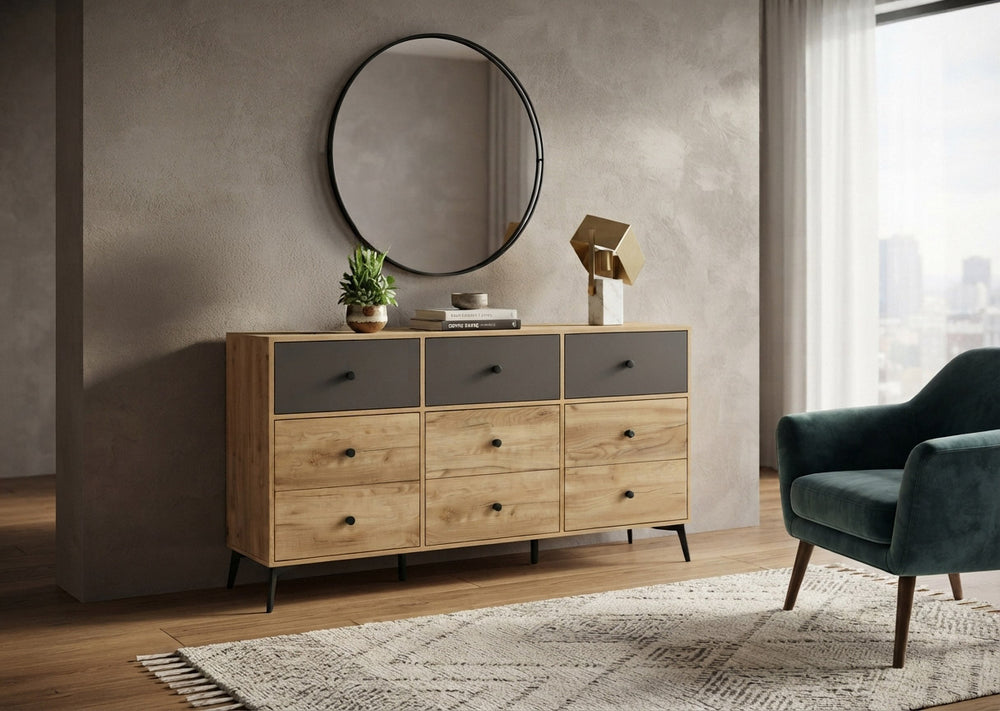 Comoda Aparador Dream 9 Cajones