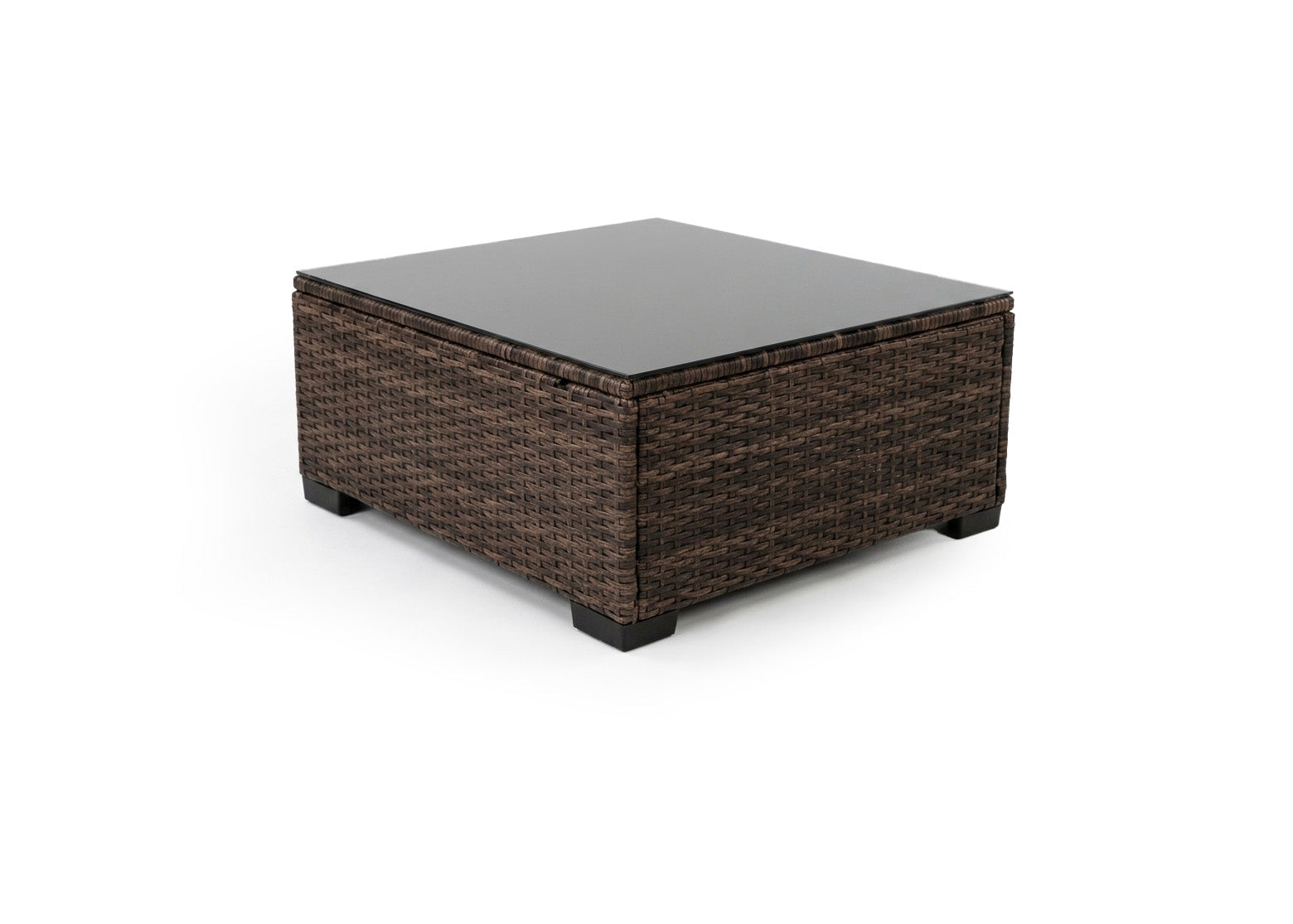 Sofa Rinconera + Mesa + Baul en Ratan PE. Muebles de Jardin y Terraza
