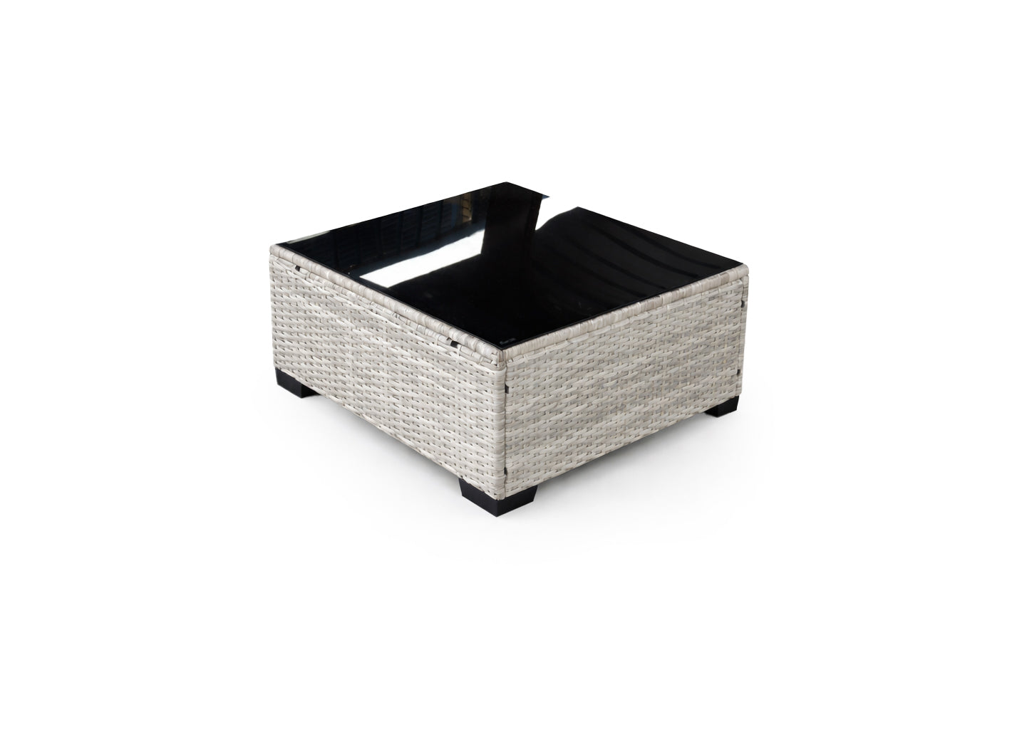 Sofa Rinconera + Baul + Mesa en Ratan PE. Muebles de Jardin y Terraza