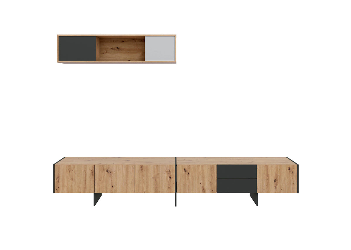Conjunto Mueble de Salon Bali 259cm
