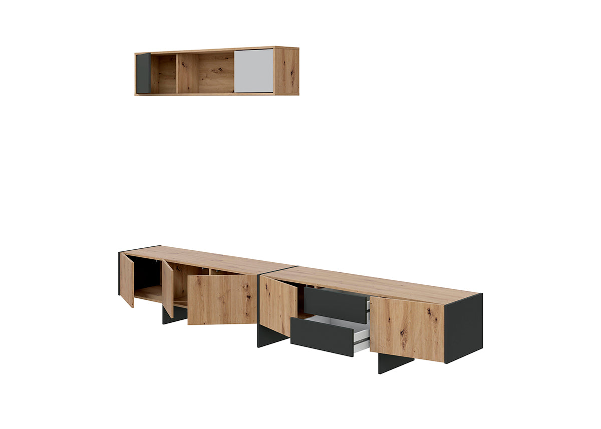 Conjunto Mueble de Salon Bali 259cm