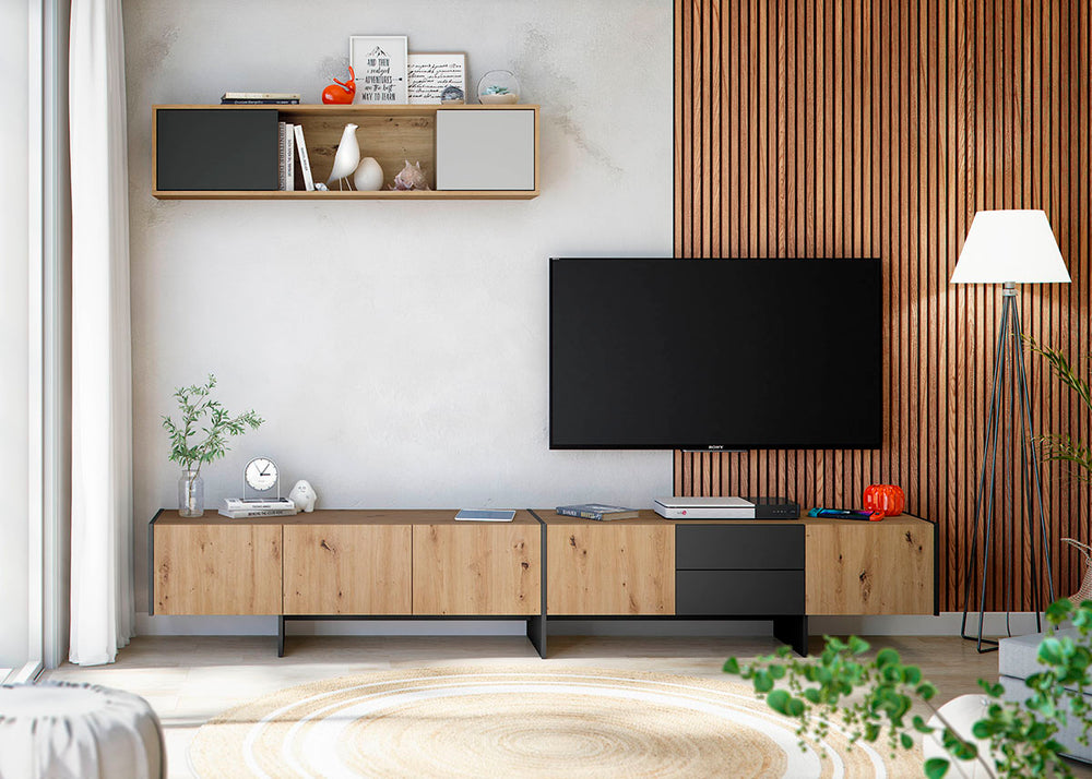 Conjunto Mueble de Salon Bali 259cm
