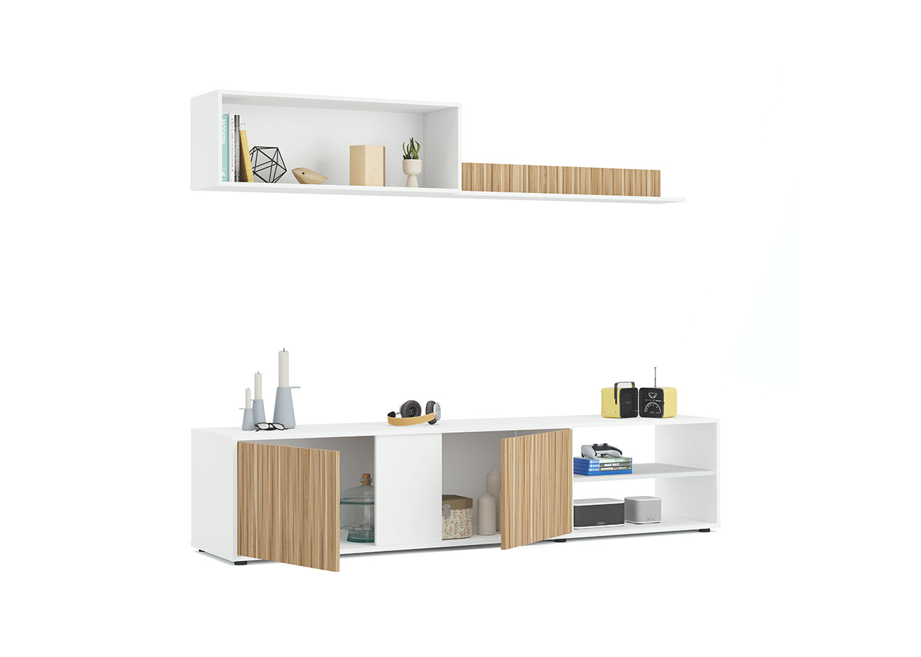 Conjunto Mueble de Salon Ecco 180cm