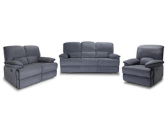 Conjunto de Sofas Reclinables 3+2+1 Plazas Elijah