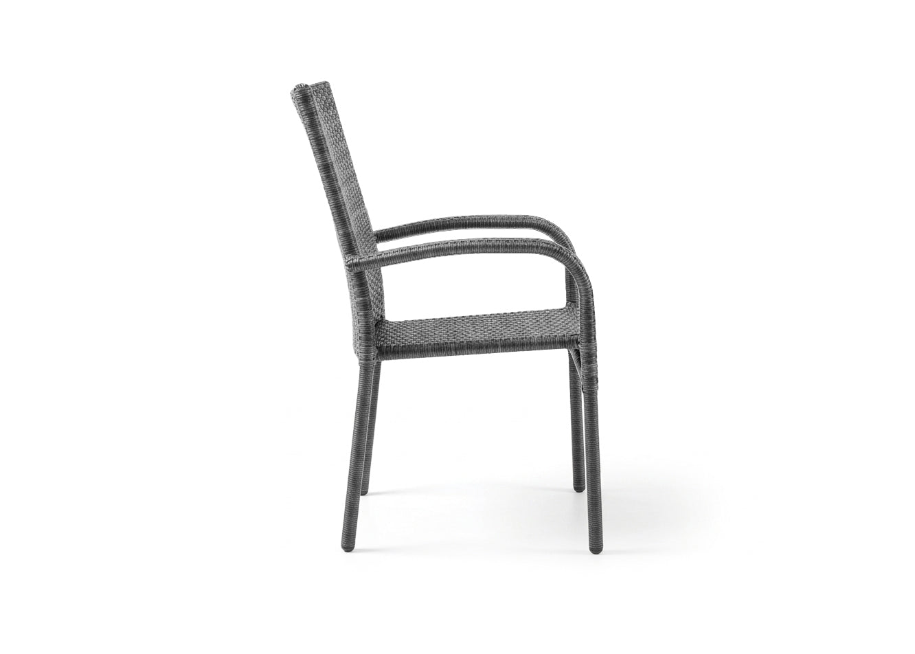 Mesa de Comedor + 4 Sillas en Ratan PE. Muebles de Jardin y Terraza