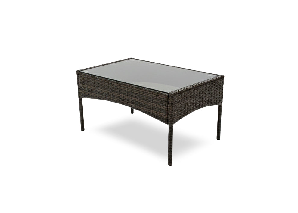Conjunto Sofa + 2 Sillas + Mesa en Ratan PE. Muebles de Jardin y Terraza