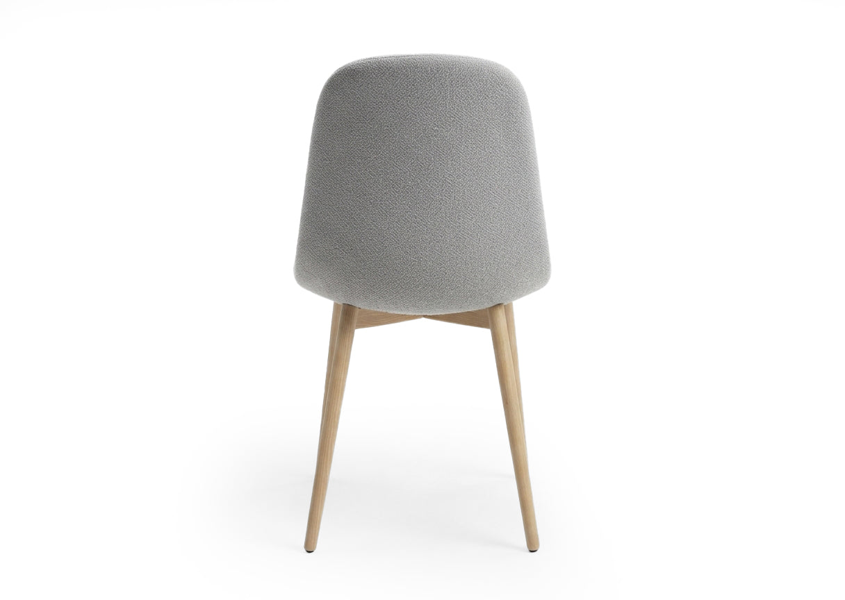 Silla de Comedor Riko Tapizado Gris