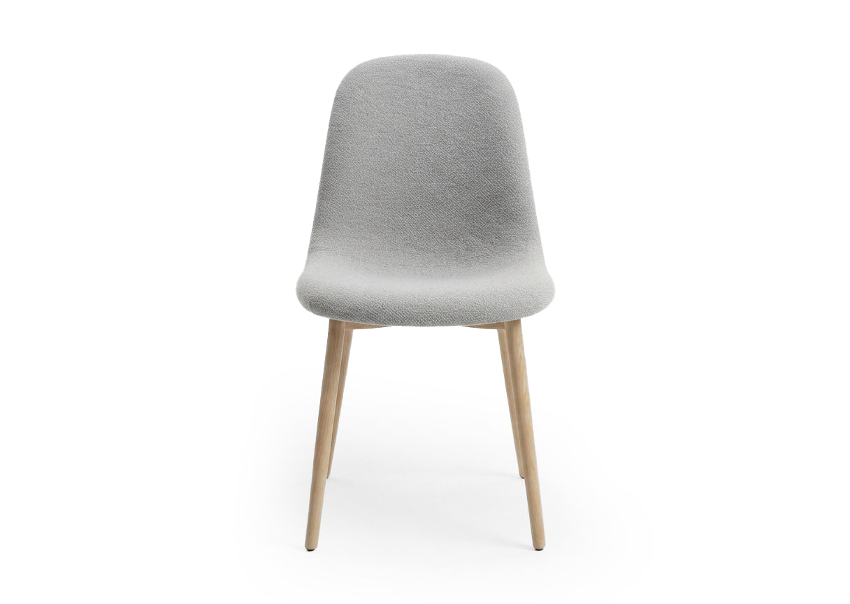 Silla de Comedor Riko Tapizado Gris