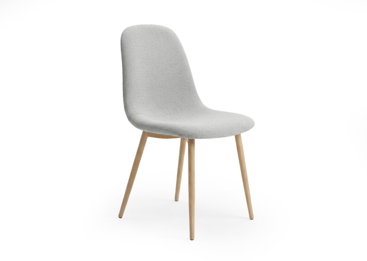 Silla de Comedor Riko Tapizado Gris