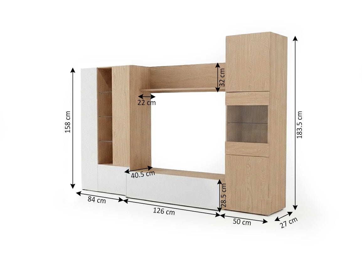 Conjunto Mueble de Salon Sensation