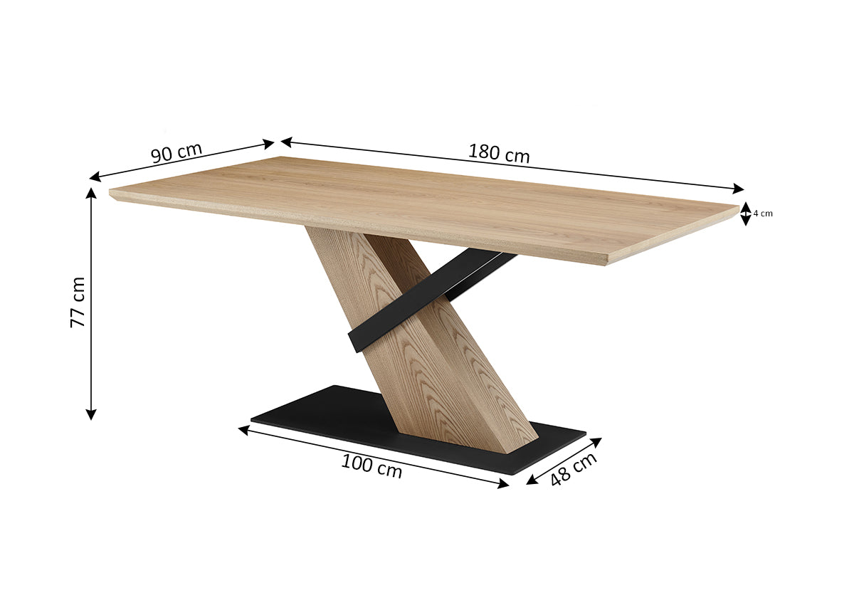 Mesa Fija Cecilia 180cm. Comedor o Cocina