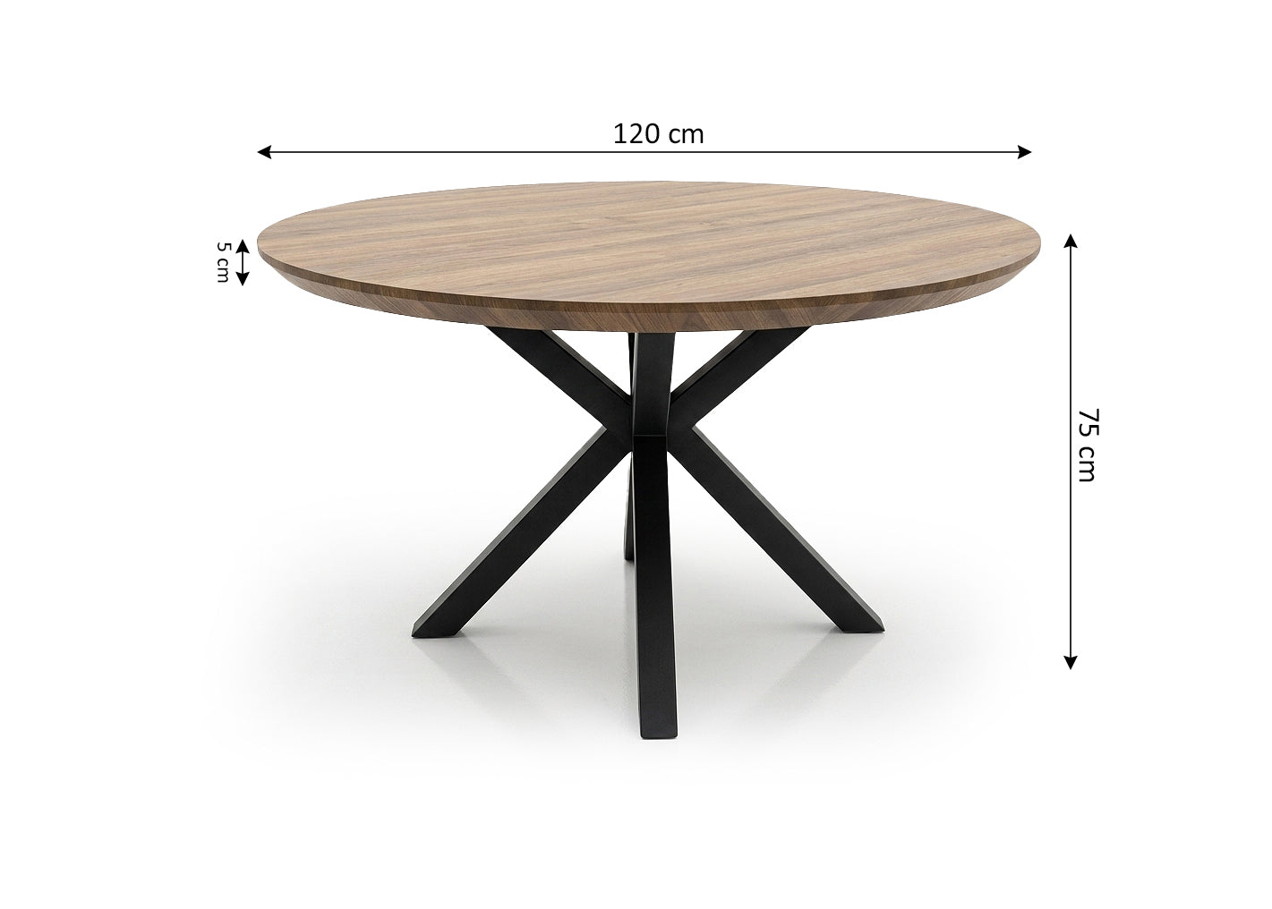 Mesa de Comedor Redonda 120cm