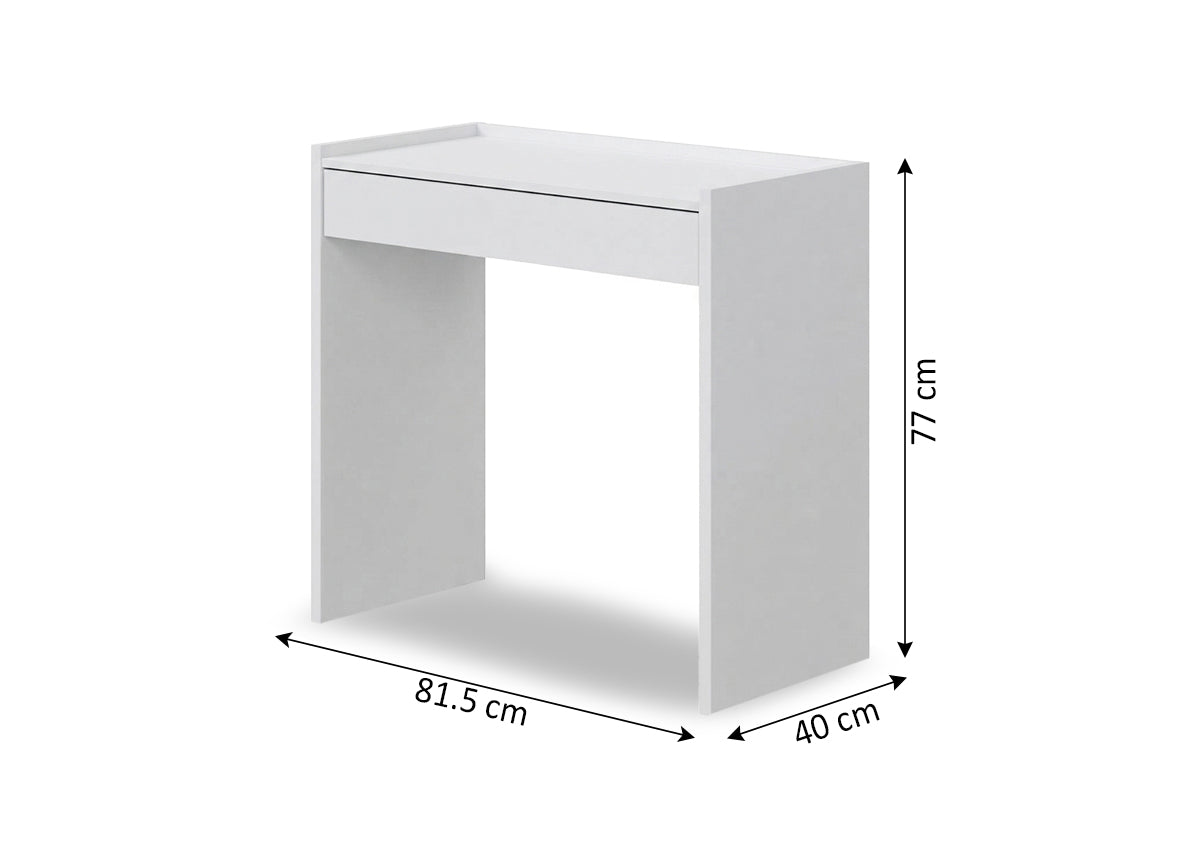 Mesa de Escritorio con Cajon Sarah Blanco
