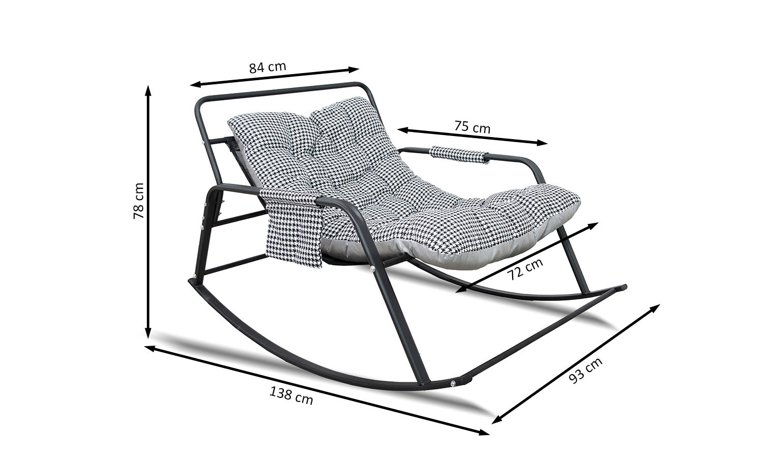 Silla Mecedora Tumbona NW. Muebles de Dormitorio, Jardin o Terraza