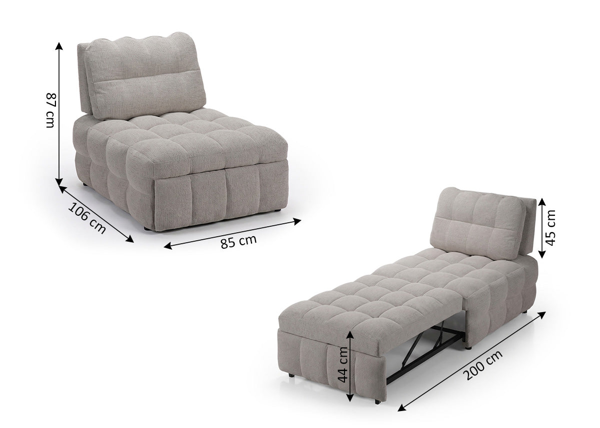 Sofa Cama Loft 1 Plaza 85cm