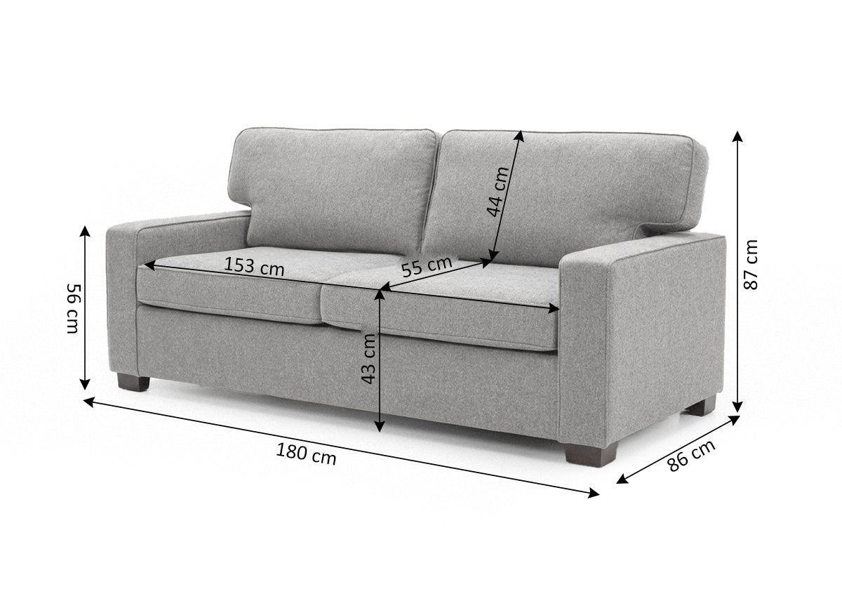Sofa Cama Italy 3 Plazas 180cm