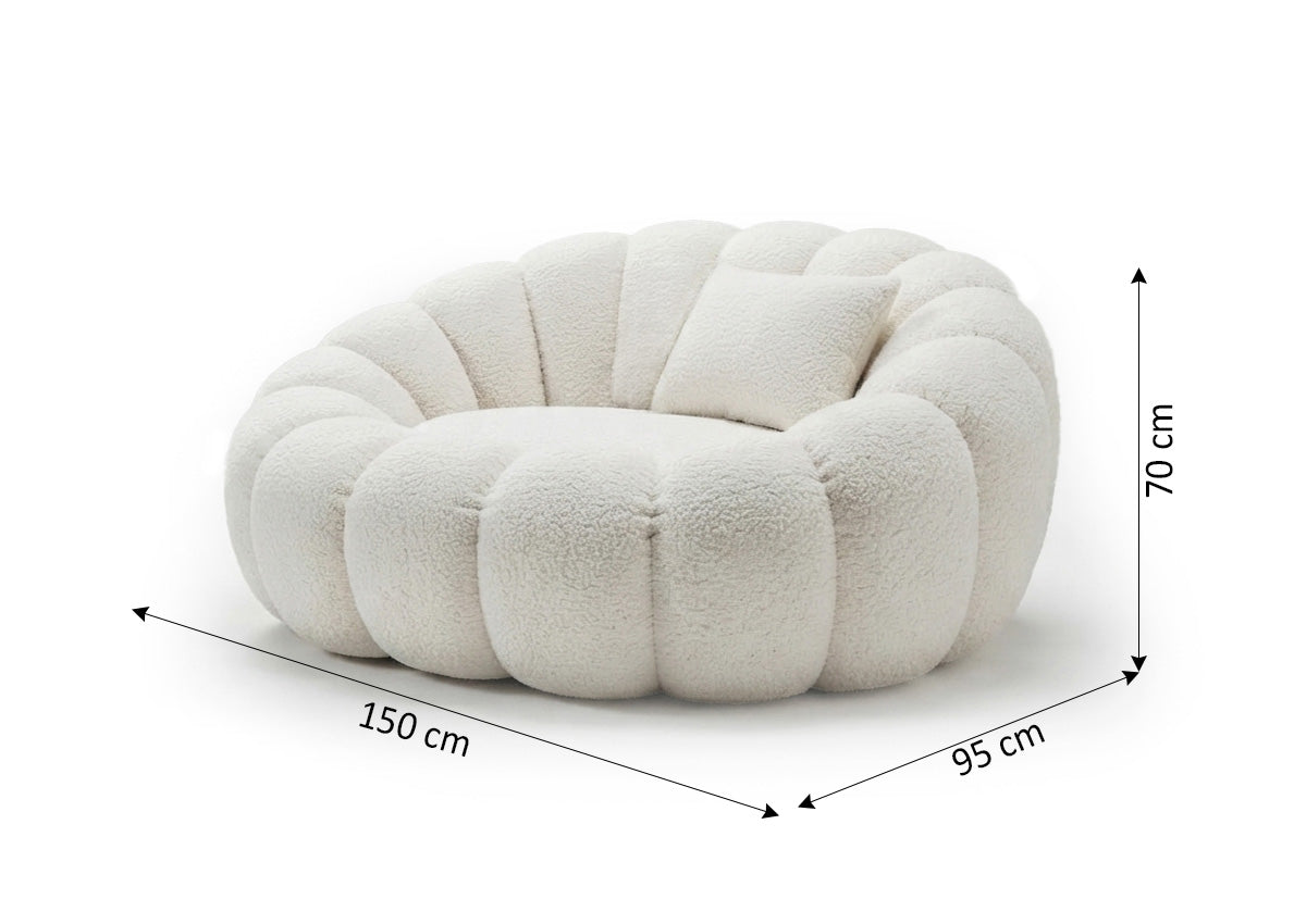 Sofa Nube 2 Plazas Bonn 150cm