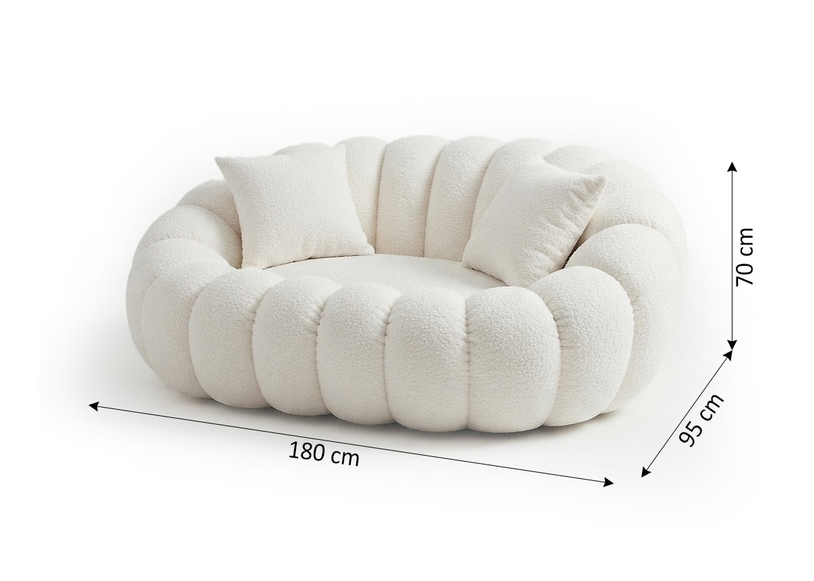 Sofa Nube 3 Plazas Bonn 180cm