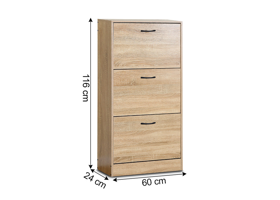 Zapatero Nancy 116cm 3 Puertas