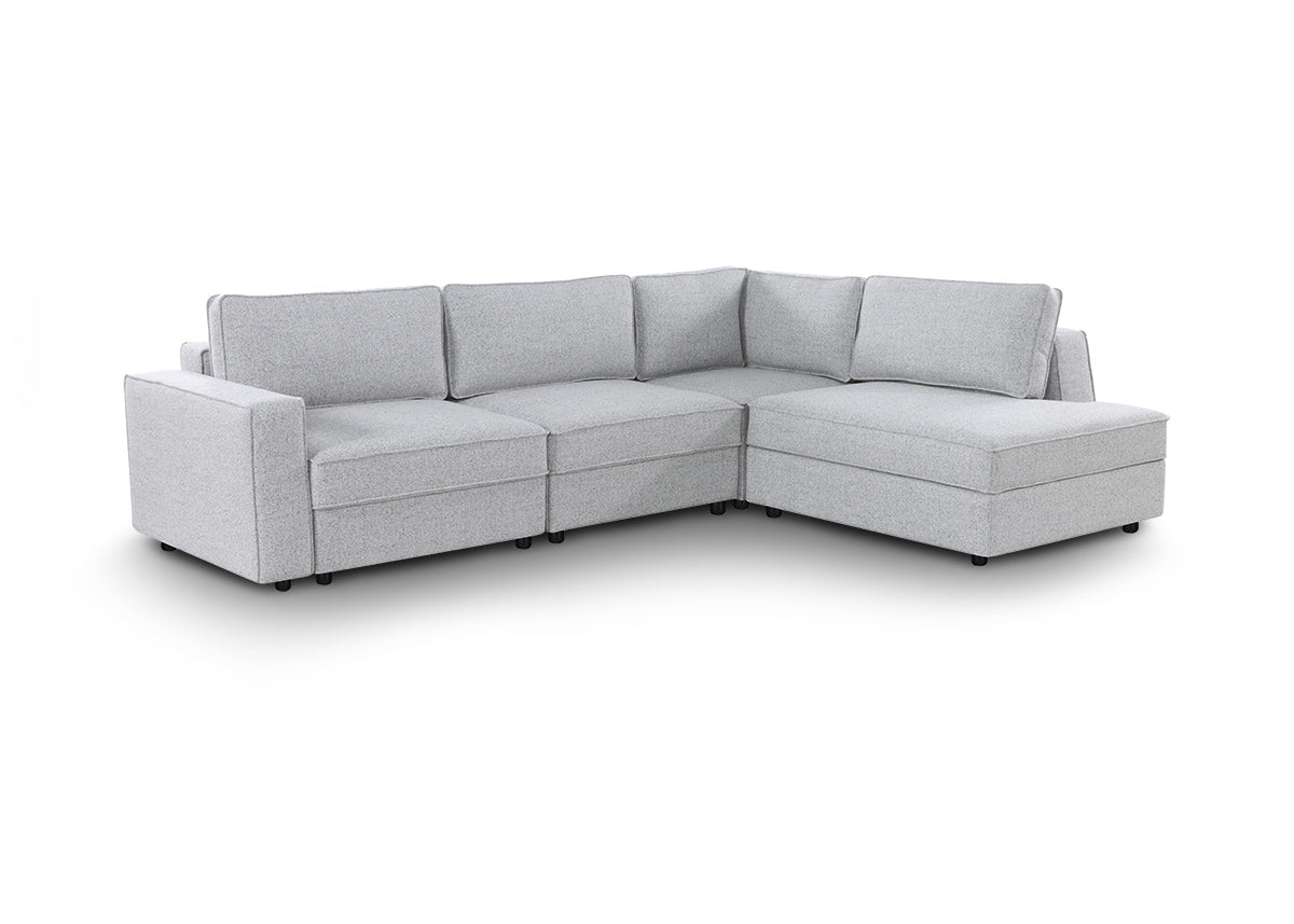 Mega Sofa Cama Rinconera Enoc con Arcon 307cm