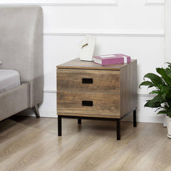 Table d'Appoint Ponce 2 Tiroirs