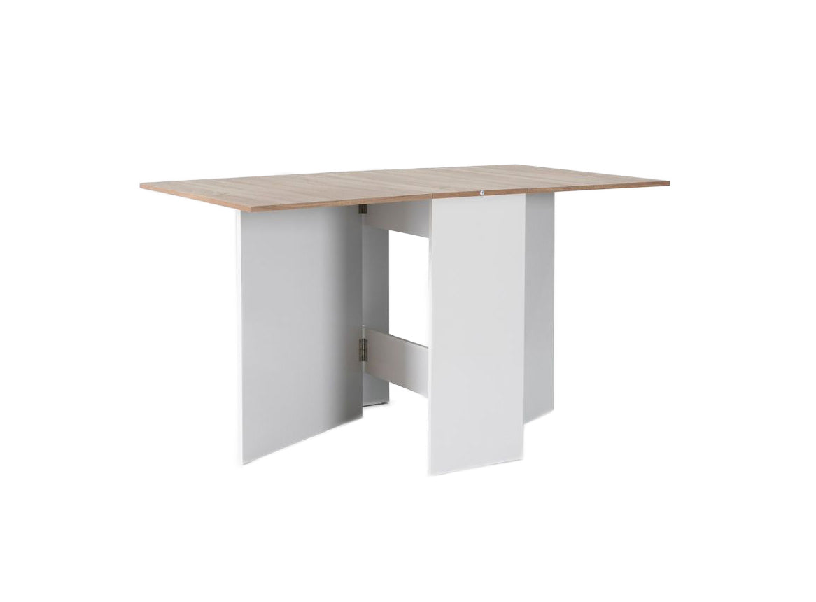 Table d'appoint Suède avec ailes pliantes 140 cm. Salle à manger ou cuisine