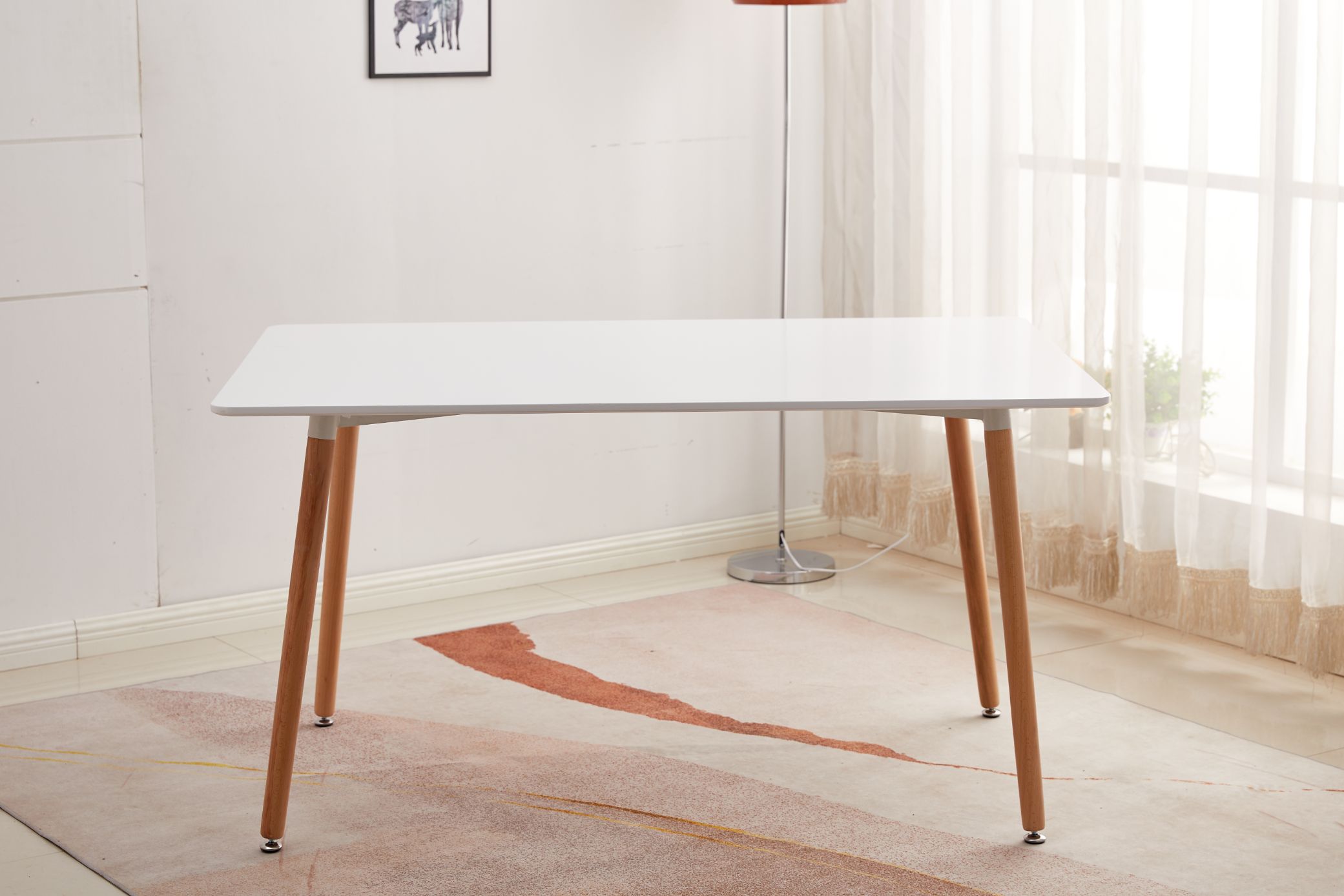 Mesa Nordica de Comedor o Cocina Viken 120cm