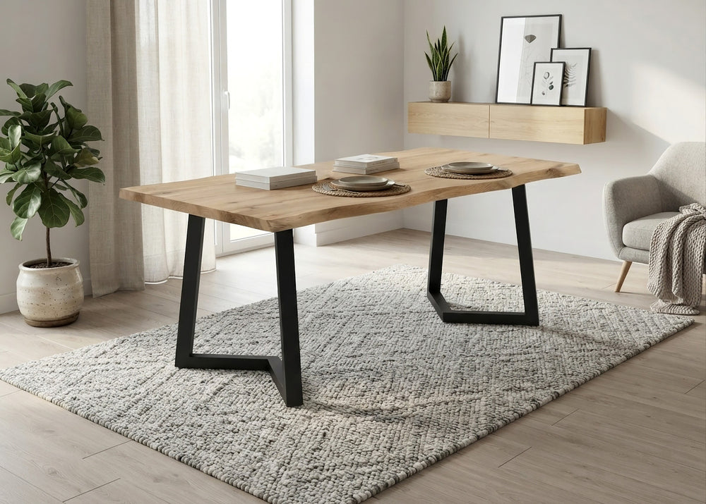 Mesa de Comedor o Cocina Estilo Industrial Tea 140cm